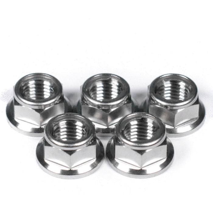 Kawasaki ZZR1400 Titanium Self Locking Sprocket Nuts, 2006-2019