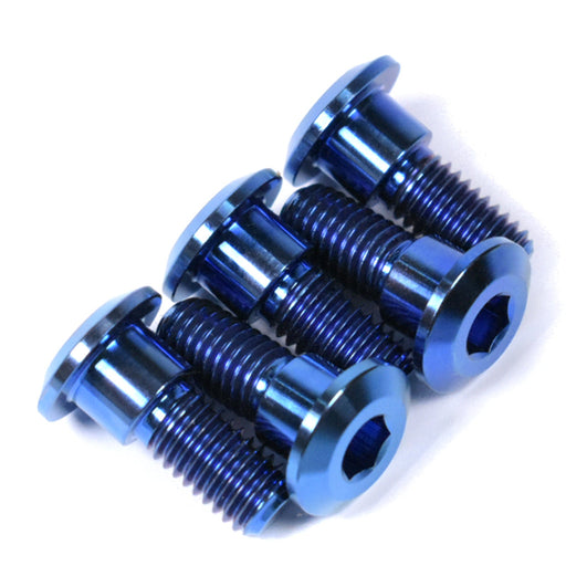 suzuki hayabusa titanium disc bolts blue