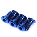 suzuki hayabusa titanium disc bolts blue