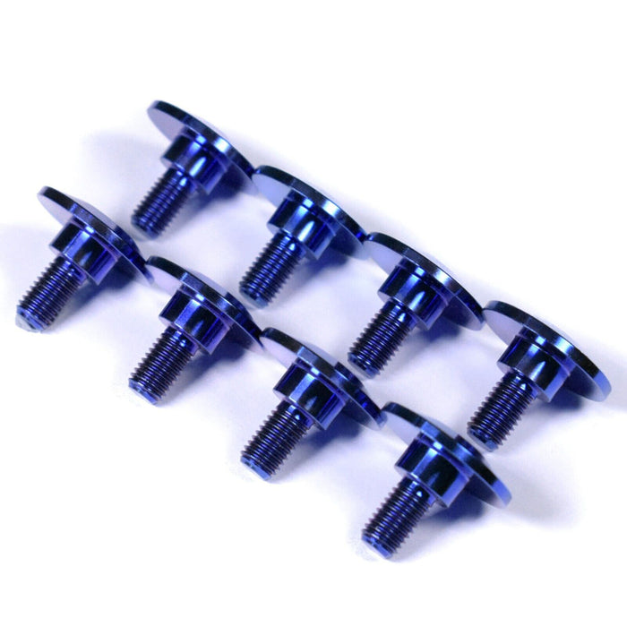 Suzuki GSXR750 Titanium Cam Cover Bolts, 1985-1995, Blue