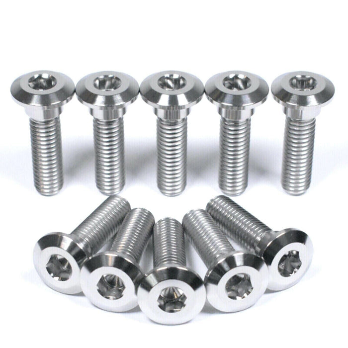 Kawasaki zxr750 Titanium Front Brake Disc Rotor Bolts